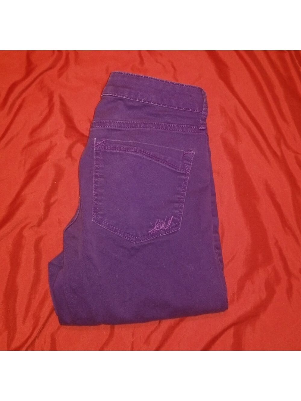 Purple Skinny Jeans